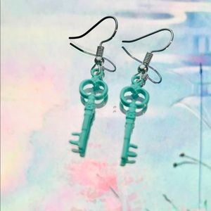Key earrings
